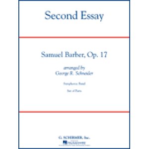 画像: 吹奏楽譜　セカンド・エッセイ　作曲／バーバー　編曲／George Schneider （ ジョージ・シュナイダー ）
