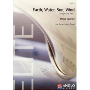 画像: 吹奏楽譜 　交響曲第一番「大地、水、太陽、風」　　作曲者／ P.スパーク 【2024年11月価格改定】